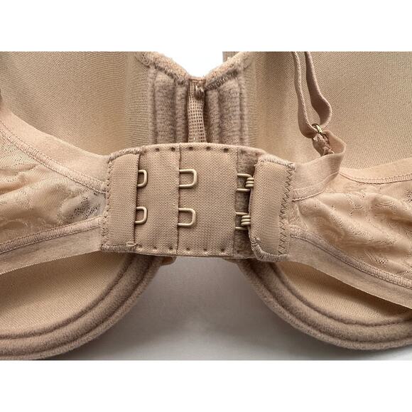 Natori Bra 34D 136059 Jacquard T-Shirt Lined Underwire Beige - Picture 5 of 9